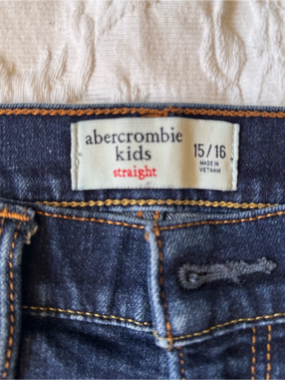abercrombie kids  Straight Jeans - Dark Blue - Picture 3 of 7